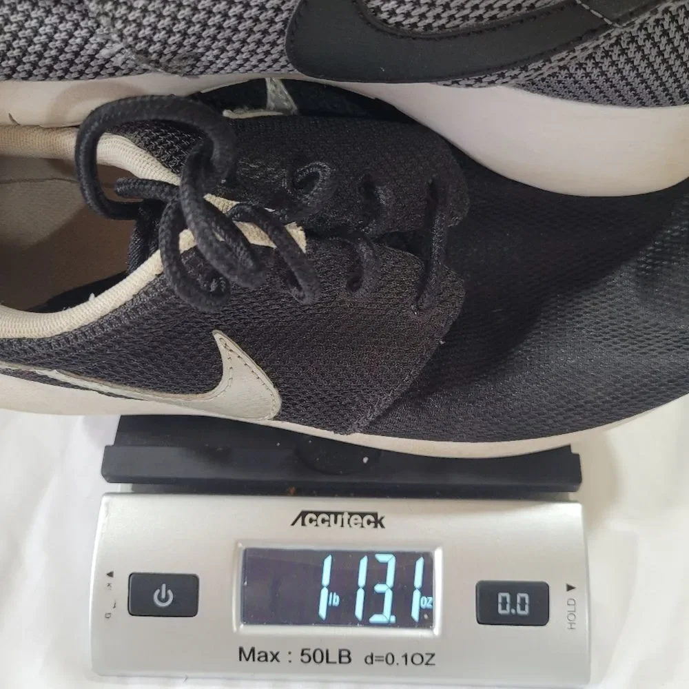 Nike Size 7 Youth Black and Gray Mesh 2 Pairs Of Sneakers Bundle